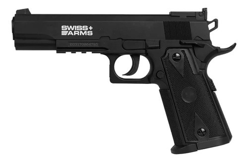 Pistola de Pressão CO2 Swiss Arms p1911 Match 4.5mm