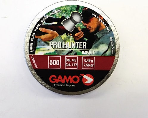 Chumbinho Gamo Pro Hunter Impact 7,56gr c/250 und. Calibre 4.5mm