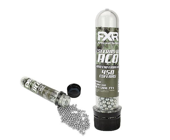 Esferas de Aço Calibre 4.5mm c/450 unidades