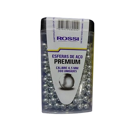 Esferas de Aço Rossi Premium 4.5mm 300 unidades