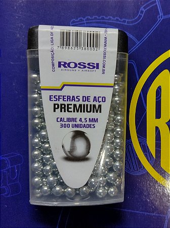 Esferas de Aço Rossi Premium 4.5mm 300 unidades