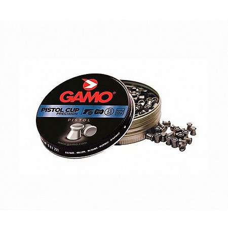 Chumbinho Gamo Pistol Cup Precision 6,9gr c/250 und. 4.5mm