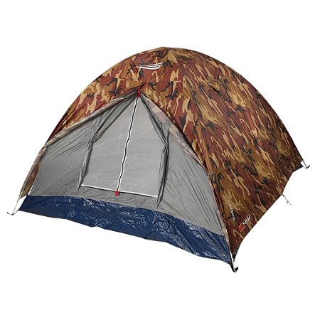 Barraca Camuflada NTK Selvas 3/4 pessoas 1800mm de coluna d´água
