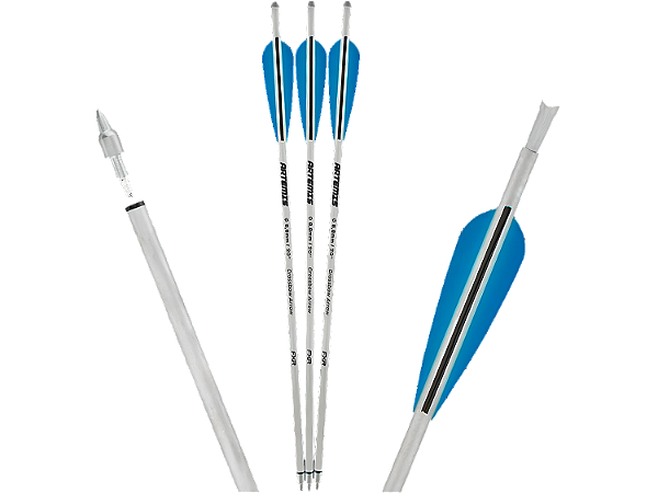 Flecha Seta Artemis 20" Carbono c/3 unidades