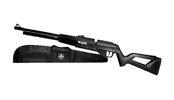 Carabina de Pressão PCP QGK G850 Polímero 5.5mm + Capa e Alvos de Brinde