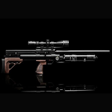 Carabina de Pressão PCP Kalibrgun Cricket II Tactical WTC 60 Wood 5.5mm