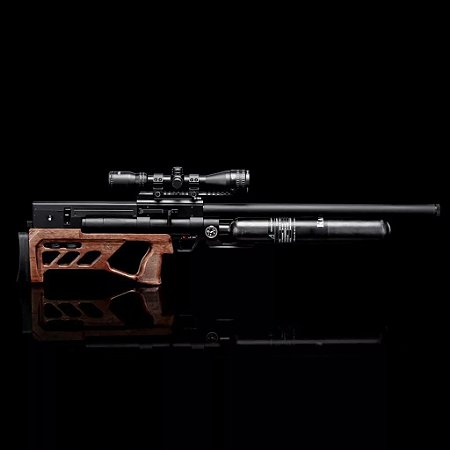 Carabina de Pressão PCP Kalibrgun Cricket II Tactical WST 70 Wood 5.5mm