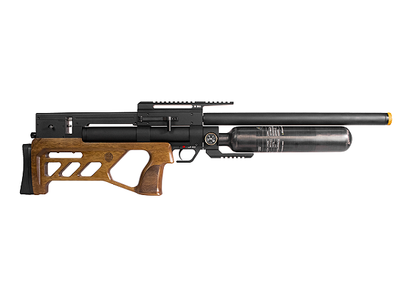 Carabina de Pressão PCP Kalibrgun Cricket II Tactical WST 60 Wood 5.5mm