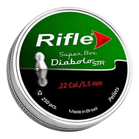 Chumbinho Rifle Diabolo STR SB 5.5mm com 250 unidades
