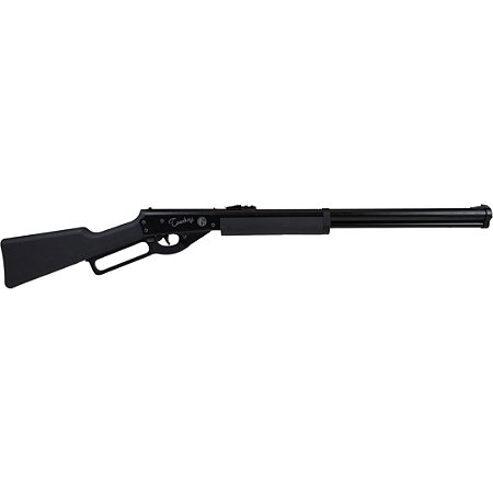 Carabina de Pressão Rossi Cowboy Lever Action 4.5mm Polímero Black + 10 Alvos de Brinde
