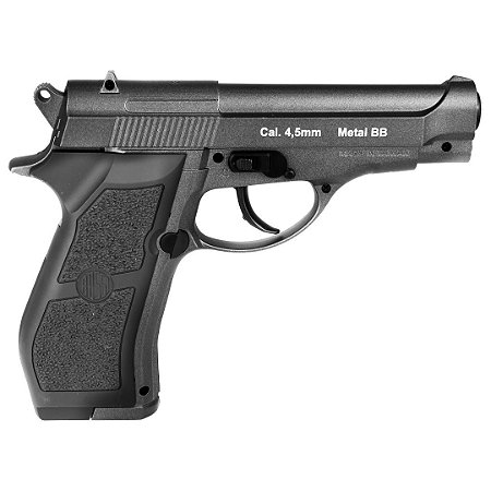 Pistola de Pressão CO2 Rossi Wingun W301 Metal 4.5 mm + 30 Alvos