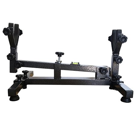 Estativa - Banco de Tiro - Suporte para Manutenção e Regulagem de Armas - Fixa com 4 Pés