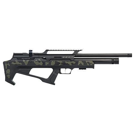 Carabina de Pressão PCP Effecto Zeon Camo Verde 5.5mm + Compressor 300bar