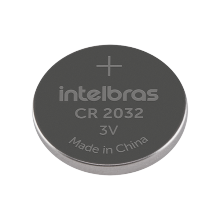 Pilha - Bateria de Lítio 3V Botão CR2032 Intelbrás a unidade