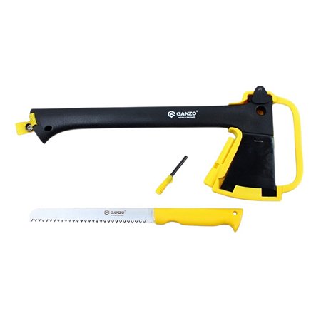 Machadinha Ganzo 4 em 1 FSA01 Preto com Amarelo
