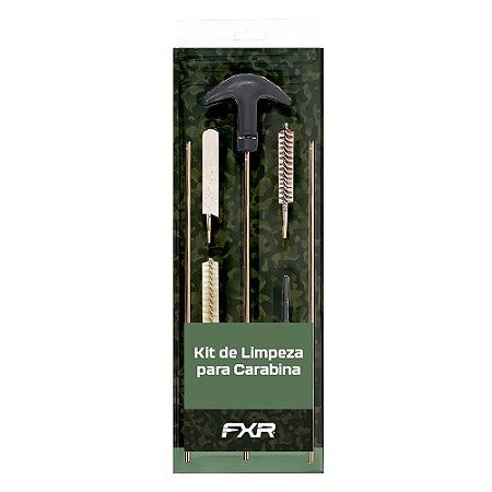 Kit de Limpeza para Carabina de Pressão FXR Calibre 5.5mm (.22)