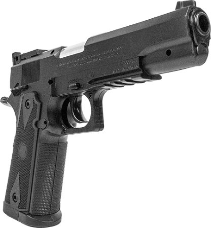 Pistola de Pressão CO2 Rossi Wingun 1911 Tatical 6mm + 30 Alvos de Brinde
