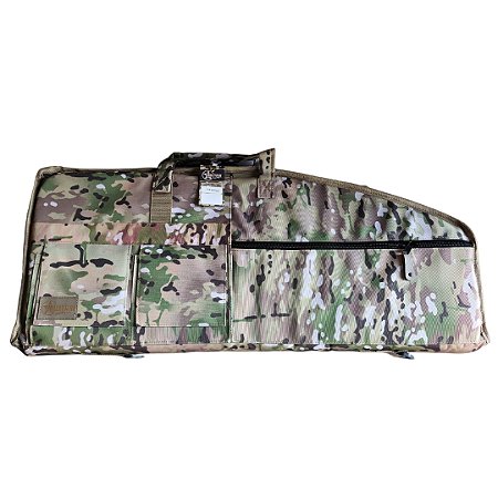 Capa Bolsa Case Estojo para Armas Militari 82cm Bullpup Multicam (P10/P15/P35/T-Rex) M042