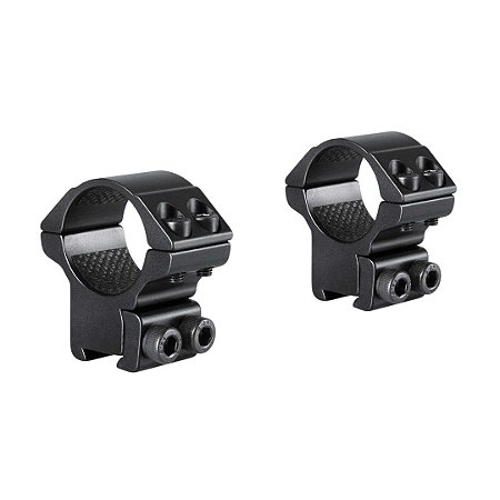 Mount Suporte Hawke para Luneta Médio Trilho 9-11mm Tubo 25,4mm (ver medidas na imagem)