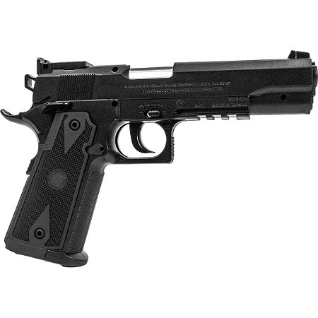 Pistola de Pressão CO2 Rossi Wingun 1911 Tatical 4.5mm + 30 Alvos de Brinde
