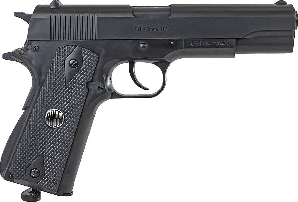 Pistola de Pressão CO2 Rossi Wingun 1911 Commander W125B 4.5mm