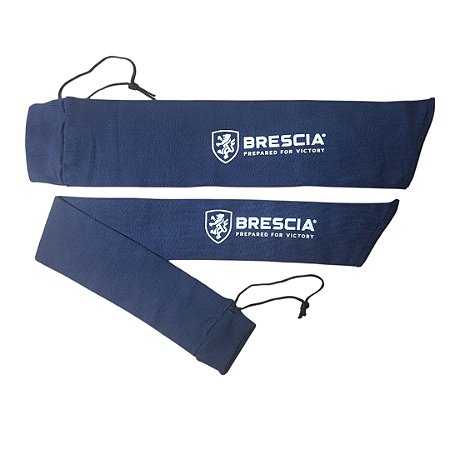 Meia de Protecao Brescia para Arma Longa Bipartida - 86x10cm / 60x15cm - Azul Marinho