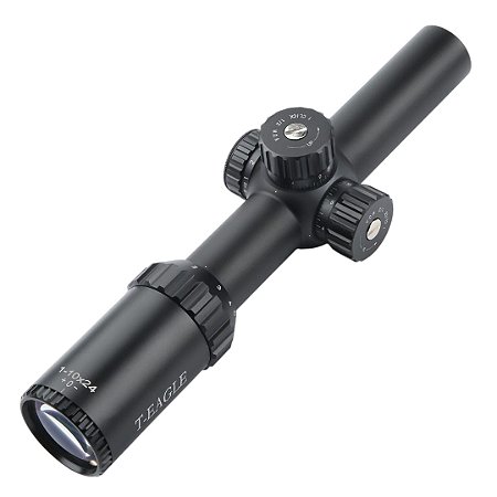 Luneta T-Eagle Optics Shortdot LPVO MR 1-10x24 IR Retículo Iluminado