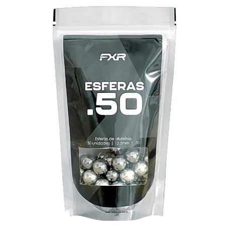 Esfera de Alumínio .50 FXR com 50 Unidades