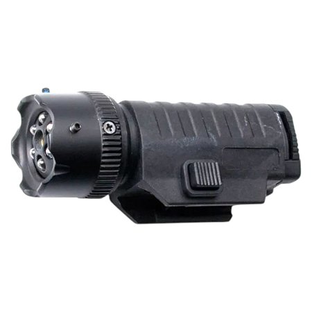 Lanterna Tactical Com Laser Para Armas