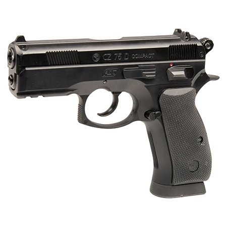 Pistola de Pressão Co2 CZ 75D Compact Black 4.5mm