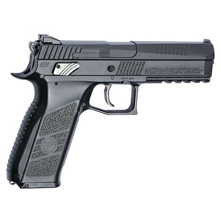 Pistola de Pressão Co2 CZ P-09 Slide Metal Blowback 4.5mm