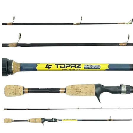 Vara Para Carretilha Carbono Topaz 562 6-12lb 1,68m Albatroz