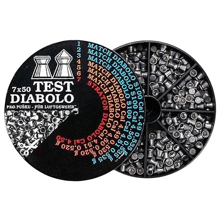 Chumbinhos JSB Match Diabolo Test 350 unidades 4.5mm