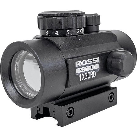 Red Dot Rossi 1x30 RD Trilho 11mm e 22mm Verde e Vermelho