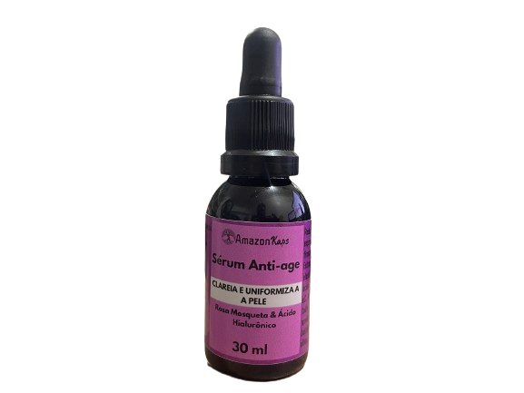 Sérum clareador e anti-dade rosa mosqueta 30ml