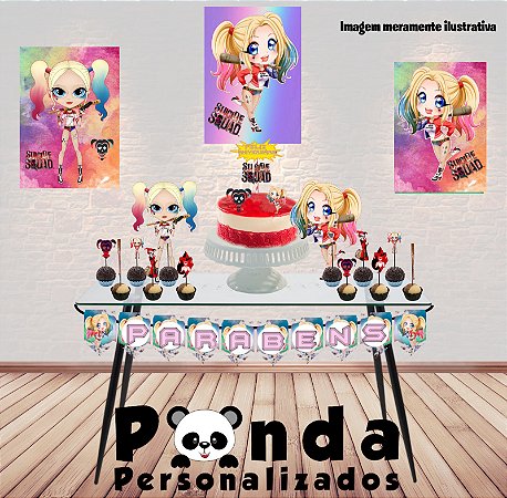 Kit só um bolinho - Arlequina