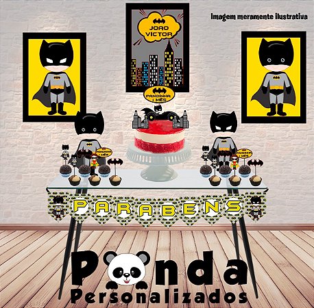 Kit só um bolinho - Batman cut