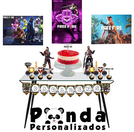 Kit só bolinho - Free Fire