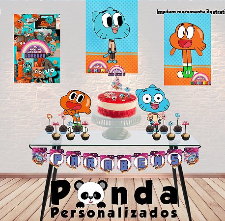 Kit Só Bolinho - Incrível Mundo De Gumball