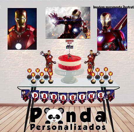 Kit Só  Bolinho - Homem De Ferro