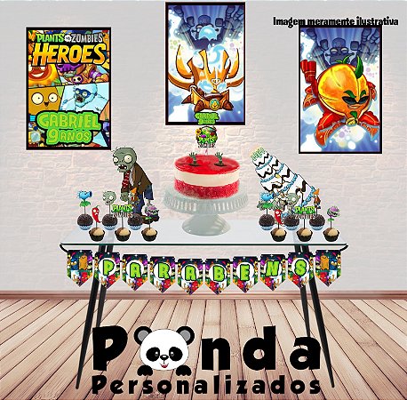 Kit Só Bolinho  - Plants Vs Zombies