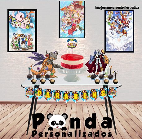 Kit Só Bolinho  - Digimon