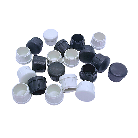 Ponteira Interna Redonda 7/8 22,23mm (2,22cm) Proteção Para Cadeira e Mesa