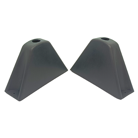 Calço Plástico Modulada Simples Onda 50 1 Furo Para Fixação de Telha