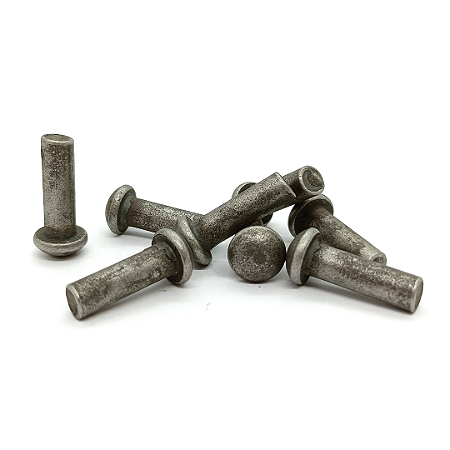 Rebite Maciço Cabeça Redonda 5/16 x 7/8 Polido (8 x 22) - 1 Kg (Média 72 Peças)