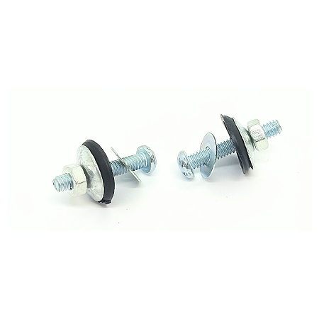 Parafuso Fixador de Aba Telha Simples 1/4 x 1 1/2 Zincado Branco