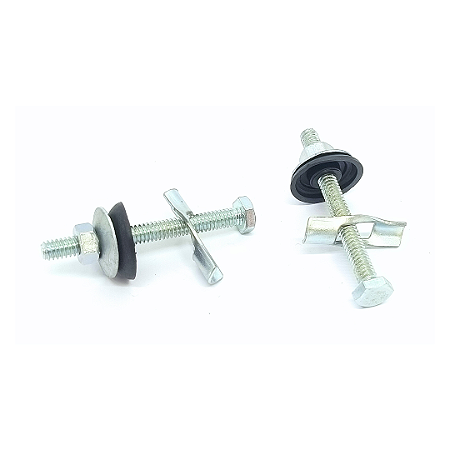 Parafuso Fixador de Aba Telha Auto Travante 1/4 x 3 Zincado Branco
