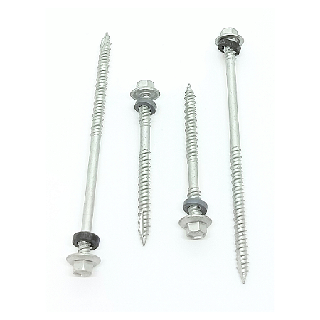 Parafuso Sextavado Auto Perfurante Madeira 12 x 14 x 4 1/2 (5,5 x 114) Durasseal Ogivado