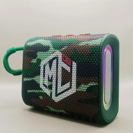 Caixa de som Bluetooth com Lead camuflada