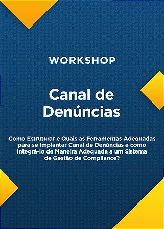 Workshop: Canal de Denúncias